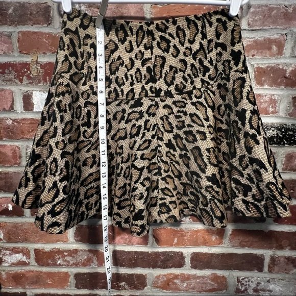 Free People Animal Print Skirt - Picture 5 of 6